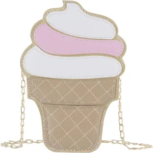 SUKUTU Girls Cupcake Popcorn Egg Fruits Milk Box PU Crossbody Handbag Women Small Purse and Cell Phone Shoulder Bag