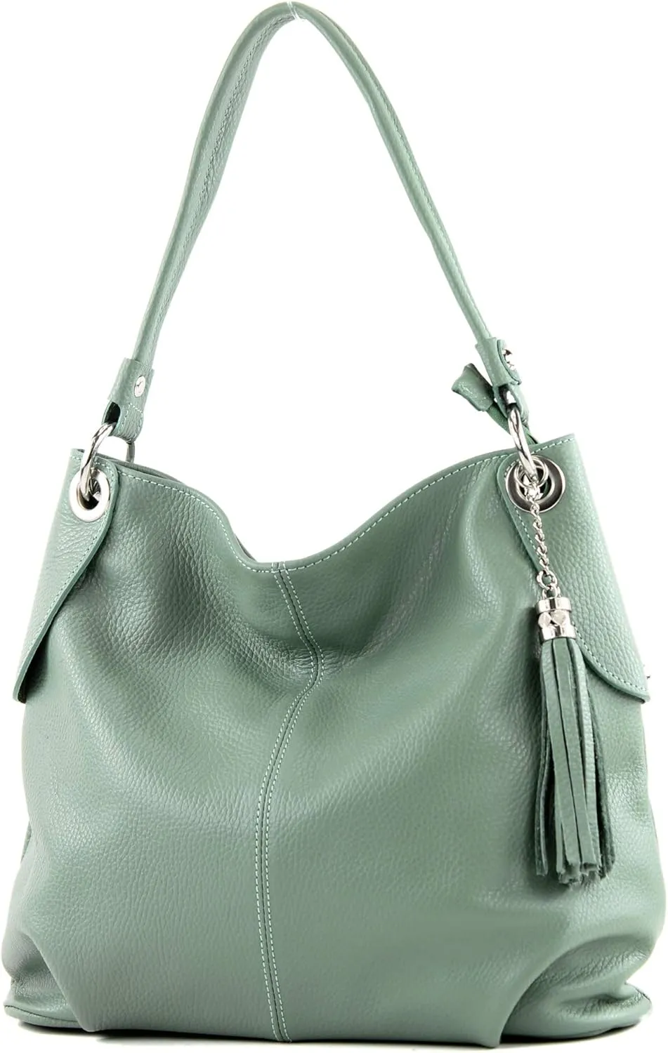 T185 - ital. ladies leather shoulder bag