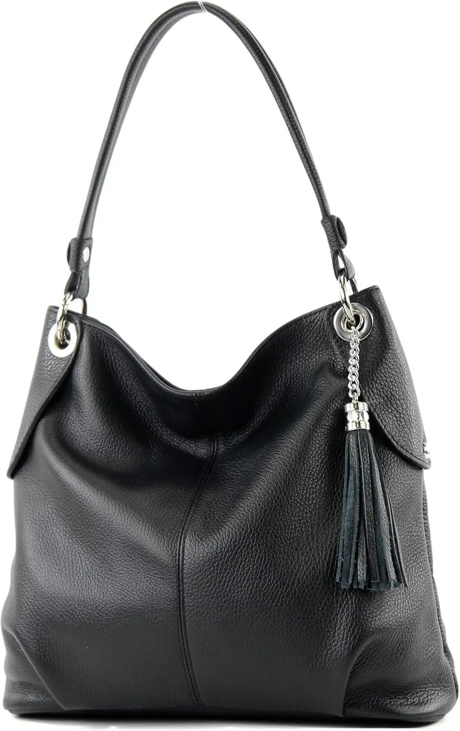 T185 - ital. ladies leather shoulder bag