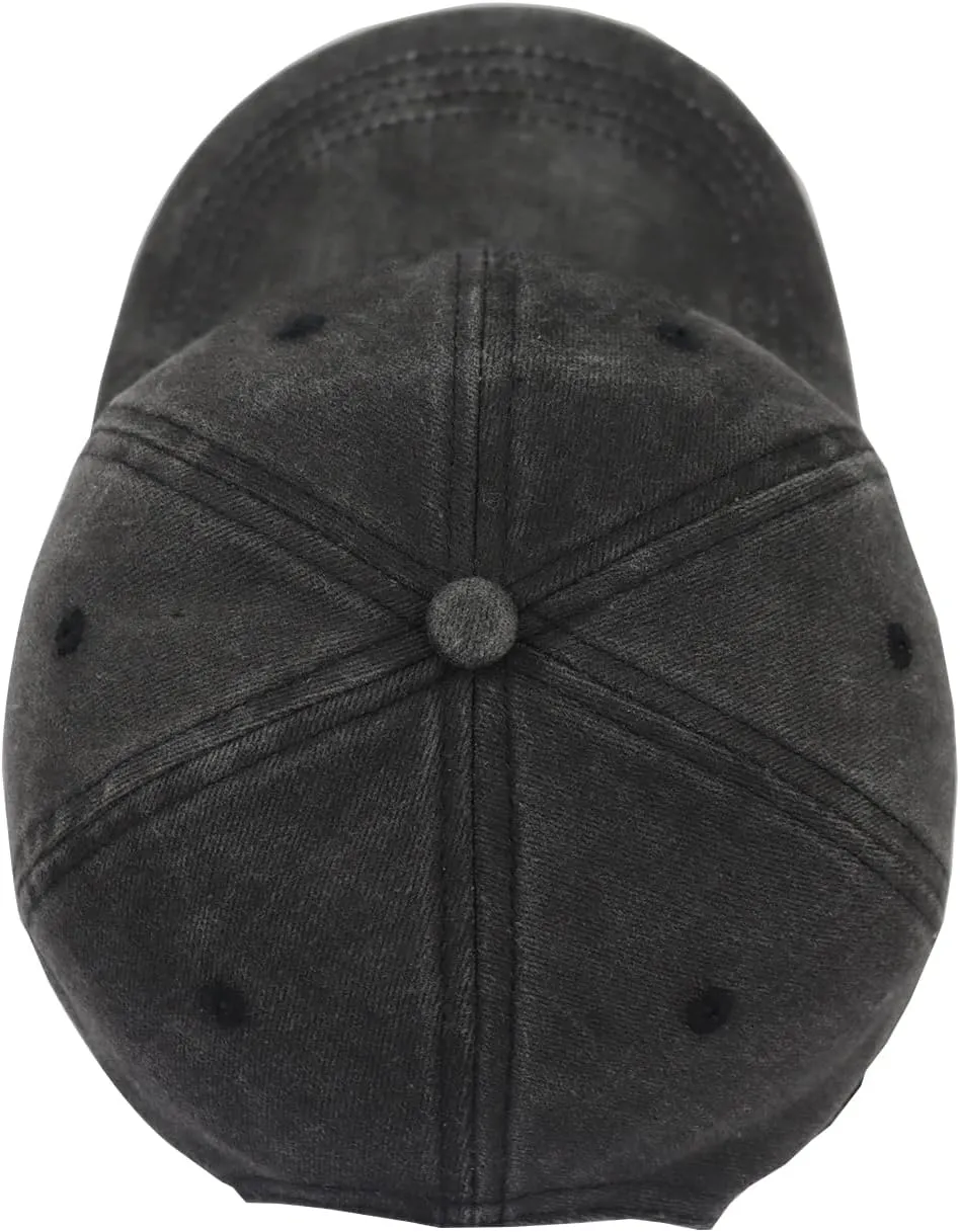 That's What I Do I Fix Stuff and I Know Things Hat for Men, Adjustable Cotton Leather Patch Papa Baseball Cap