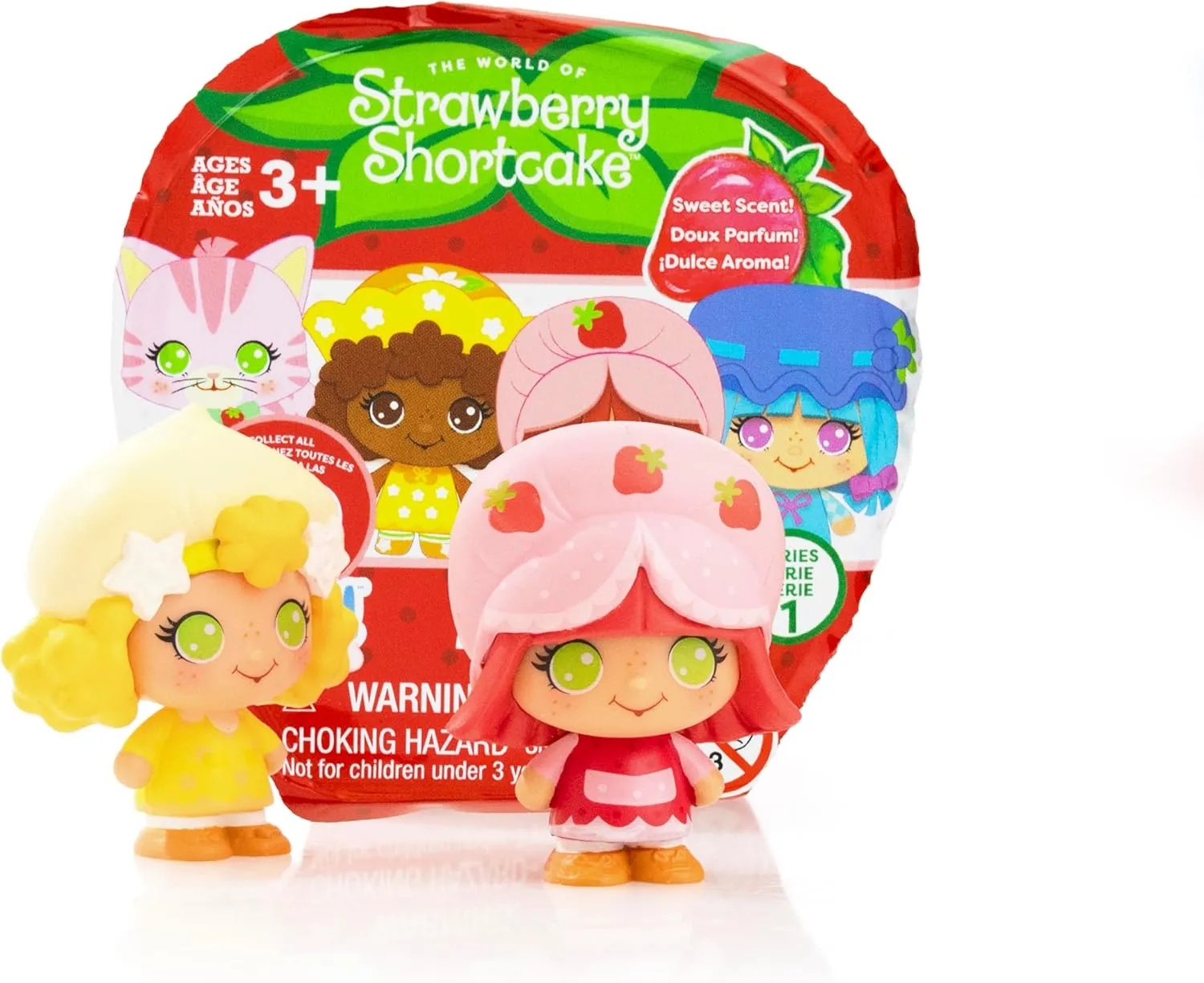 The Loyal Subjects Strawberry Shortcake 12-Pack with 24 Collectible Sweet Scented Micro 1.5-inch Cheebee Blind Bag Mystery Figures