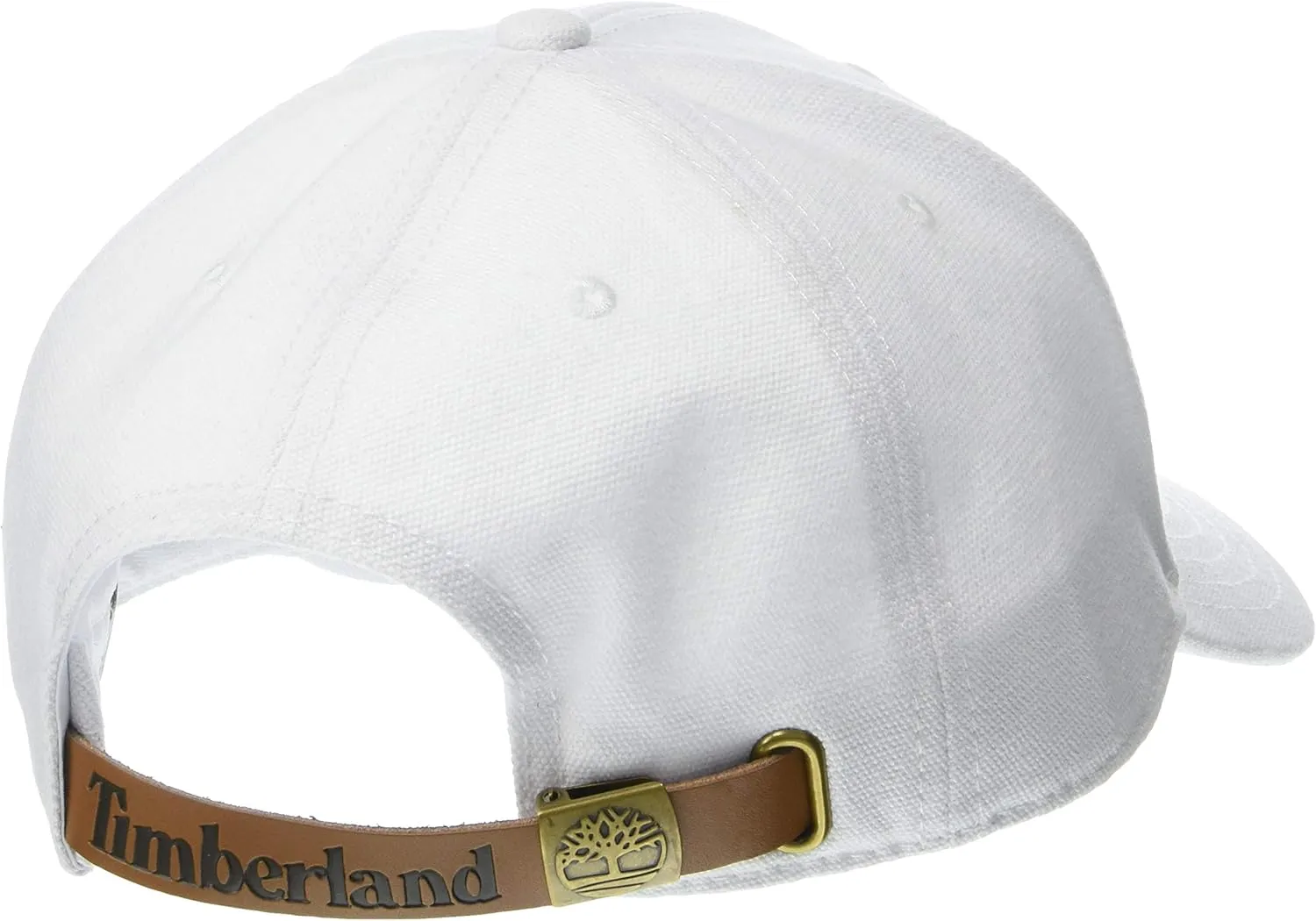 Timberland Men's Baseball Cap with Leather Patch Logo