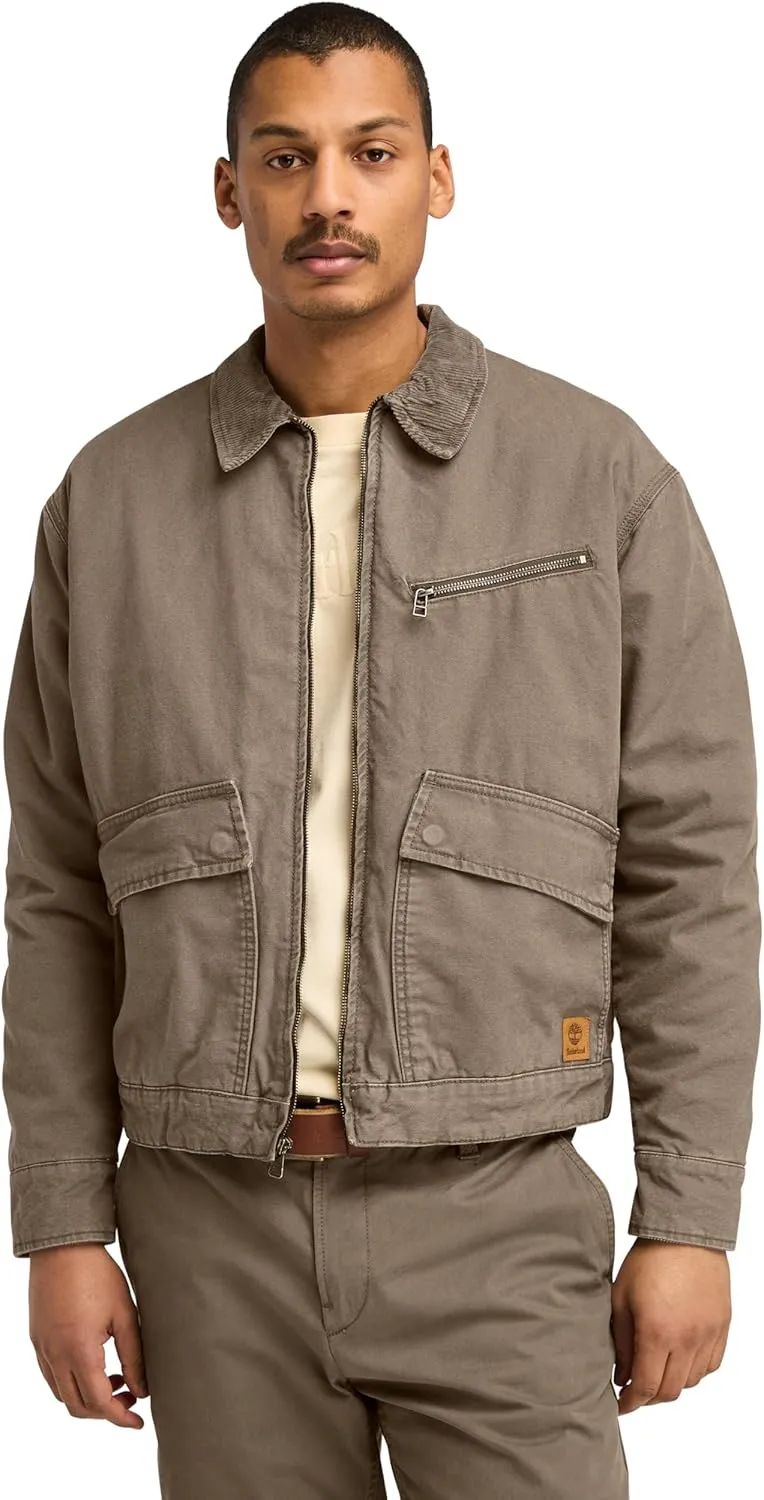 Timberland Men's Washed Canvas Insulated