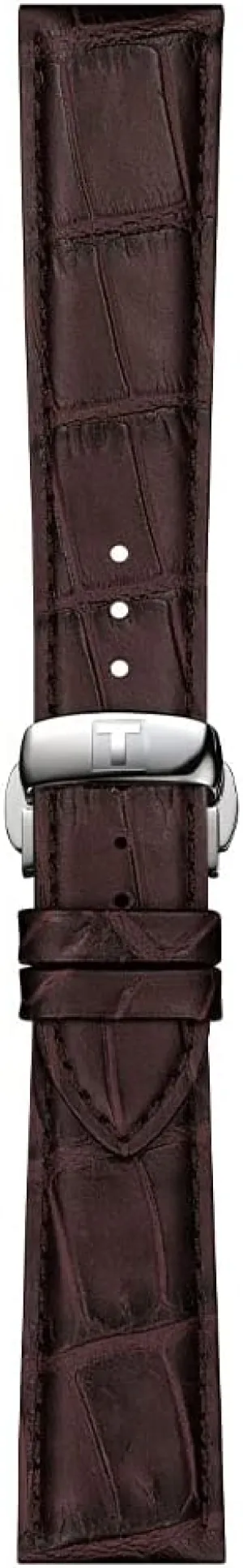 Tissot T852045399 21mm Lug Brown Leather Strap