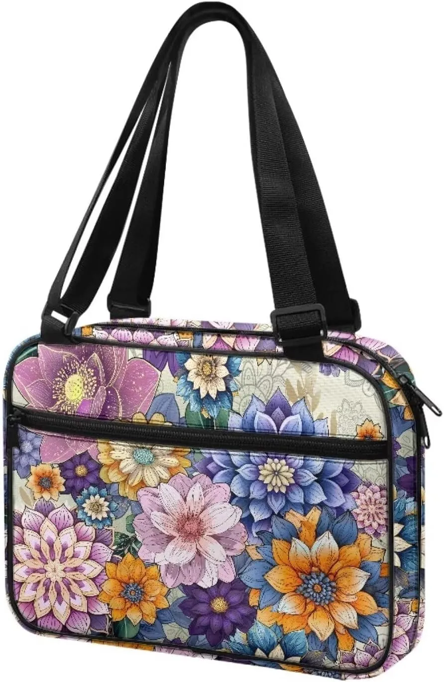 TODIYADDU Bible Covers for Women Men Large Size Bible Carrying Case for Church School Portable Bible Bag for Book Pens Gifts