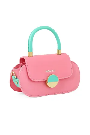 Top Handle Hand Bags B14959-Skpink