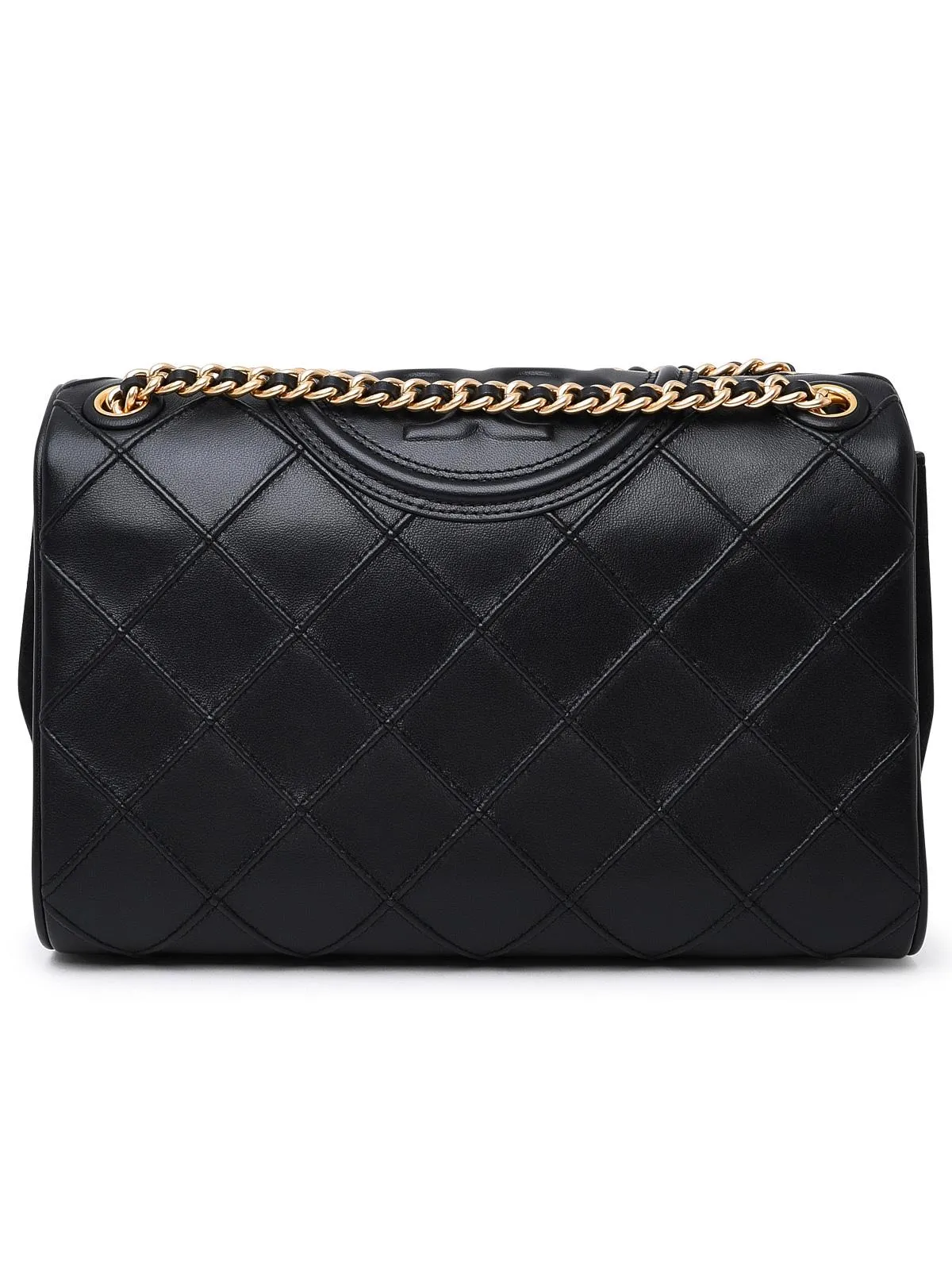 Tory Burch Black Lear Fleming Crossbody Bag