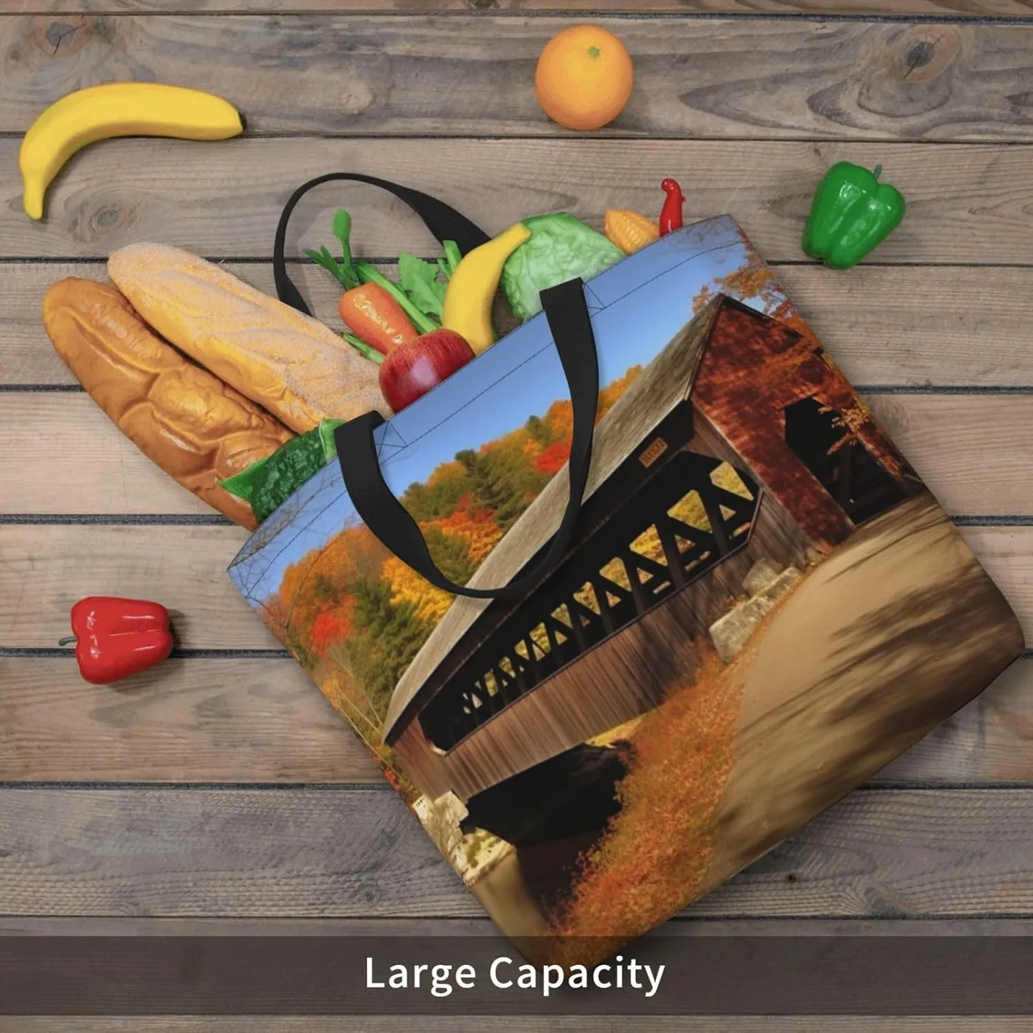 Tote Bag for Women American Spain Flag Shoulder Bag with Zipper Handbag Large Capacity Reusable Grocery Bag