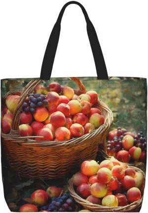 Tote Bag for Women Cow milk Shoulder Bag with Zipper Handbag Large Capacity Reusable Grocery Bag