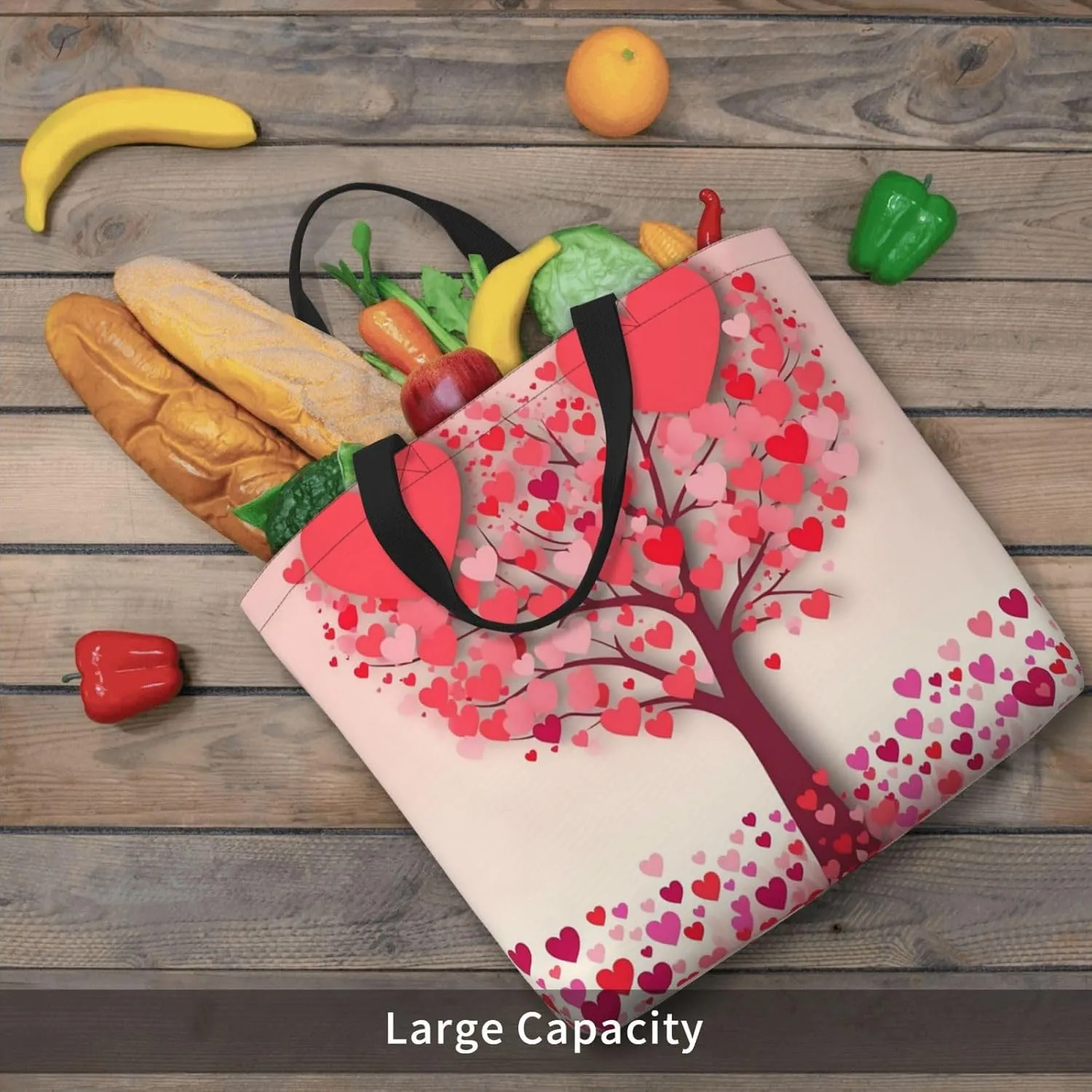 Tote Bag for Women Cute Turquoise Shoulder Bag with Zipper Handbag Large Capacity Reusable Grocery Bag