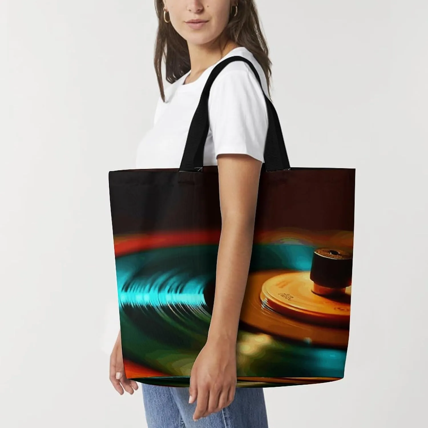 Tote Bag for Women Large Capacity Tote Bags Spherical Handbag Crossbody Bag Shopping Bags Shoulder Bag