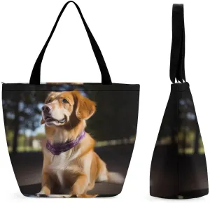 Tote Bag Reusable Grocery Bag Foldable Shopping Bag Extra Large Shoulder Bag Coffee Cup Tote Bag for Work