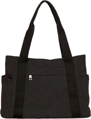 Travel Handbags with Zipper Muliti Pockets Work Bags Medium Beach Purse Gifts for Women