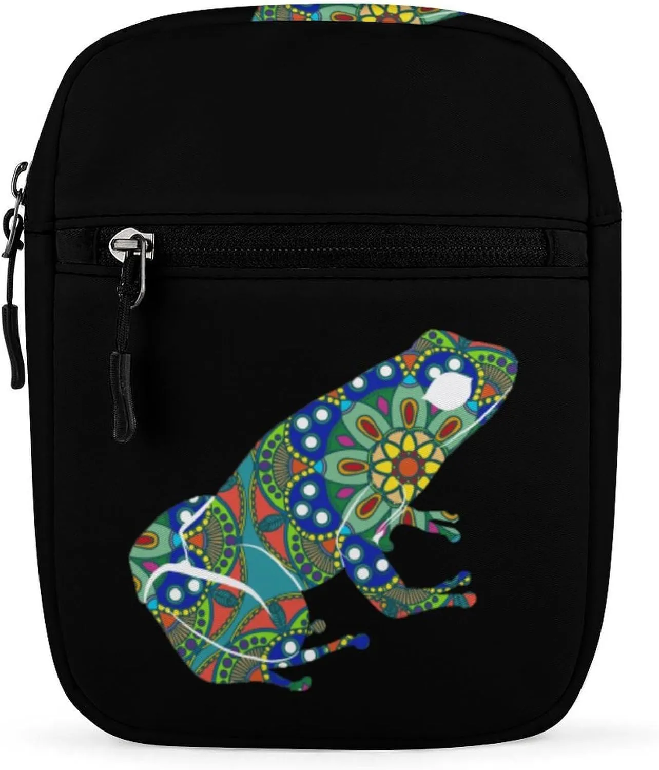 Tribe Tattoo Frog Small Crossbody Bag Lightweight Satchel Bag Tote Bag Mini Handbag for Men Women