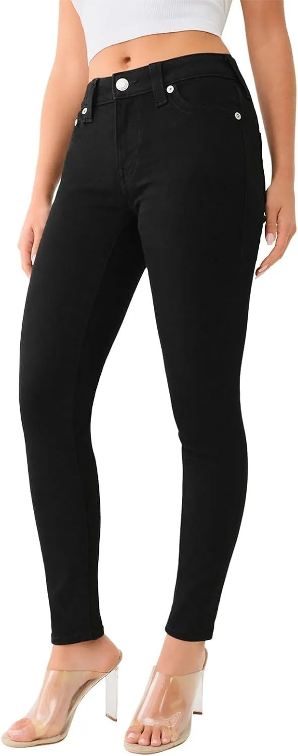 True Religion Women's Jennie MID Rise Curvy Skinny