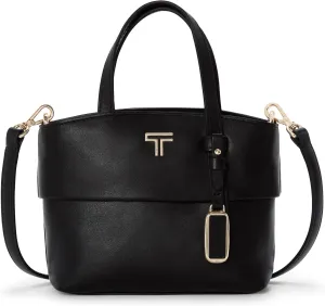 TUMI - Voyageur Mia Mini Tote - Versatile Day-to-Night Bag - With Adjustable Shoulder Straps - Black/Light Gold