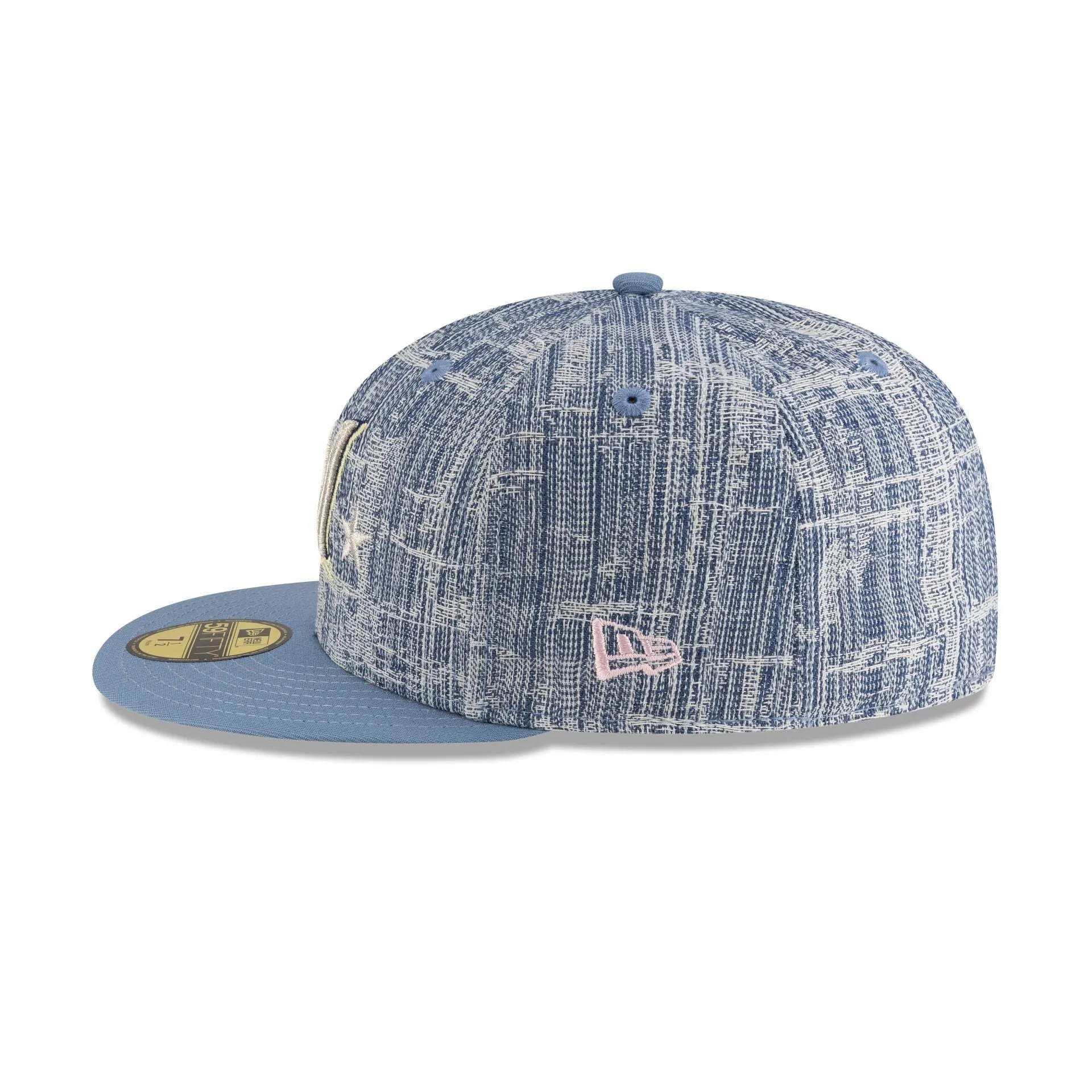 Tyler Herro x Milwaukee Brewers Distressed Denim 59FIFTY Fitted Hat