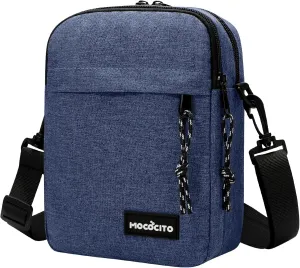 Unisex Crossbody Bag| 8.6x6.7x3.15 inches Mini Crossbody Purse | Travel Passport Wallet Bag | Mini Shoulder Bag