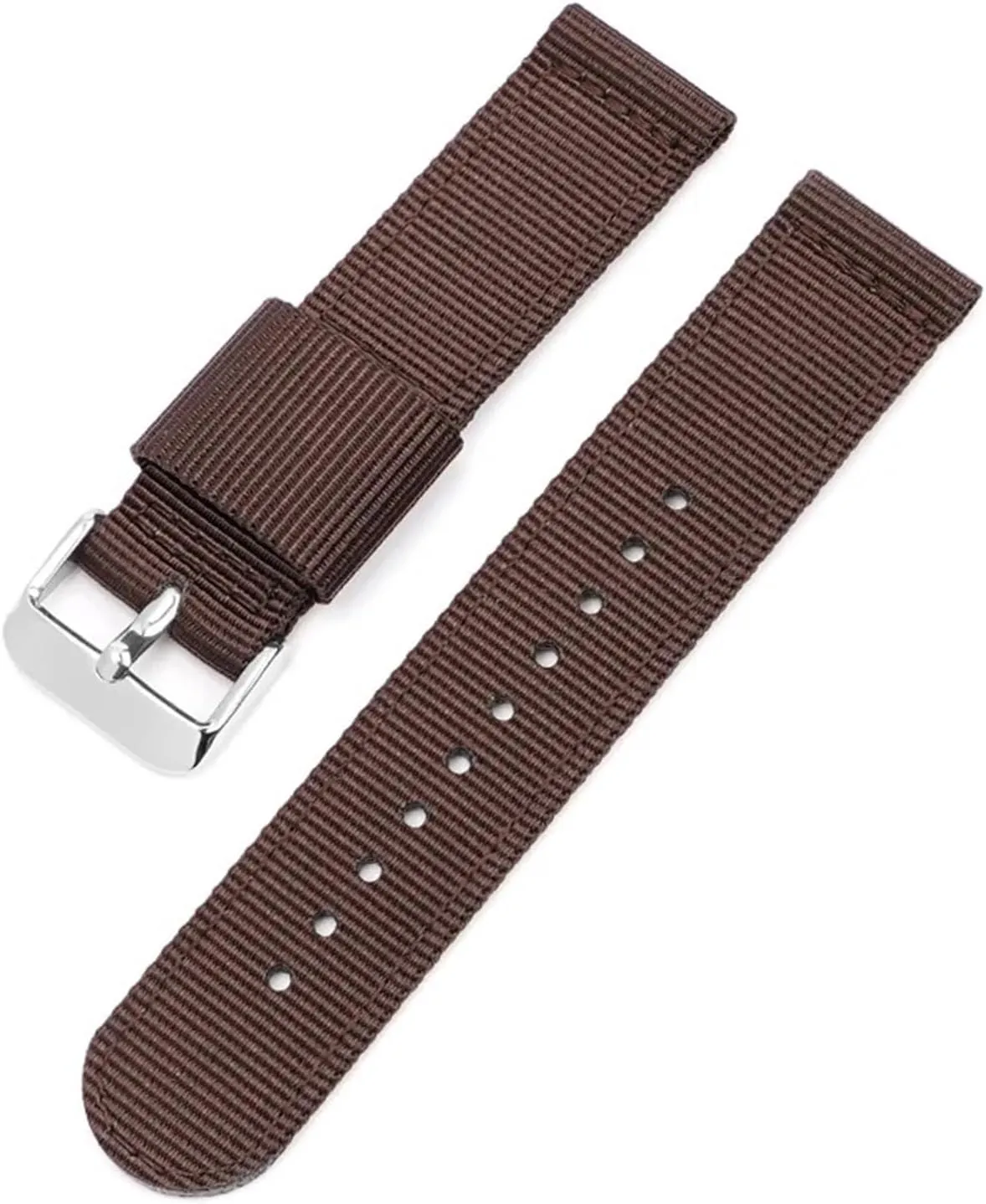 Universal Watch Band 18/20/22/24MM Strap Watches Nylon Canvas Straps Accessories Watchband Replace