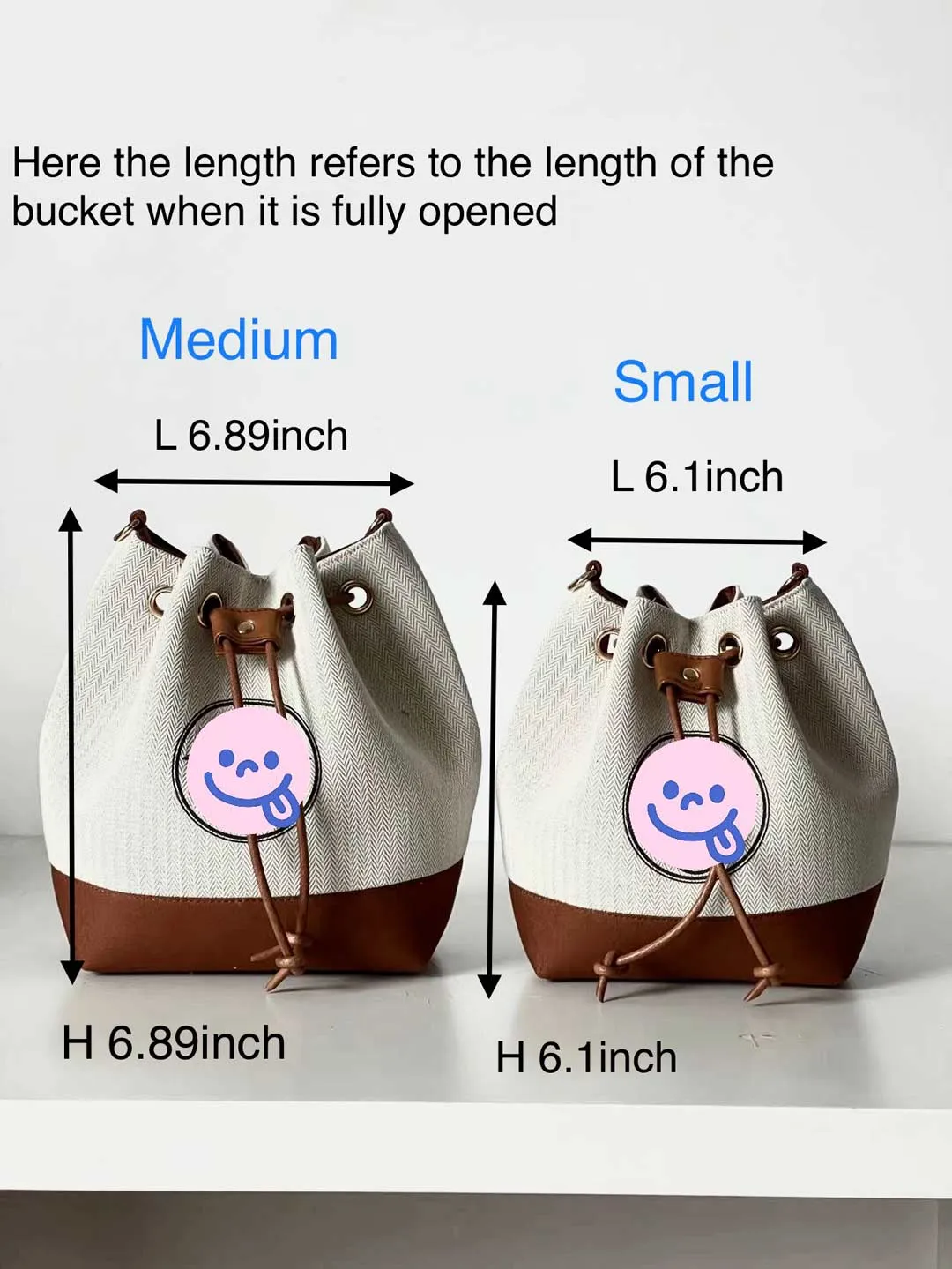 Upcycled Hermes Dust Bag-Bucket Bag