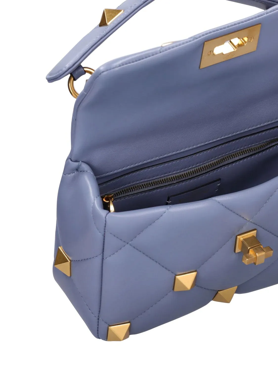Valentino Garavani Roman Stud Leather Shoulder Bag