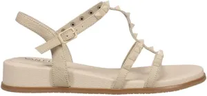 VANELi Womens Midge Studded Slingback Dress Sandals Mid Heel 2-3" - Beige