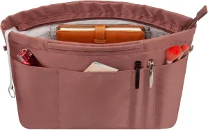 Vercord Purse Insert Organizers for Tote Handbag Bag in Bag with Zipper Liner Bag Organizer for Women 14 pockets
