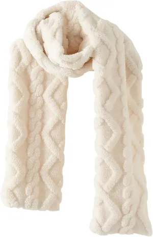 Verdusa Women's Fuzzy Fleece Scarf Furry Neck Gaiter Warm Winter Scarves