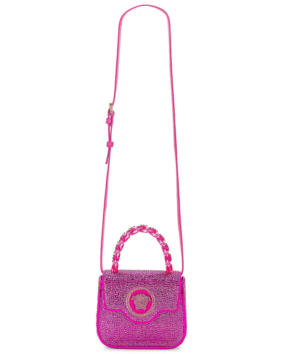 VERSACE La Medusa Mini Top Handle Bag