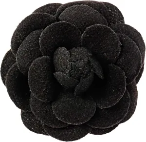 Vintage Style Elegant Camellia Fabric Flower Brooch Pin Scarf Bridal Dress Wedding Accessories Jewelry Gift