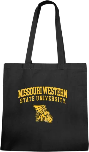 W Republic 1102-439-BLK Missouri Western State Griffons Institutional Seal Tote Bags, Black - One Size