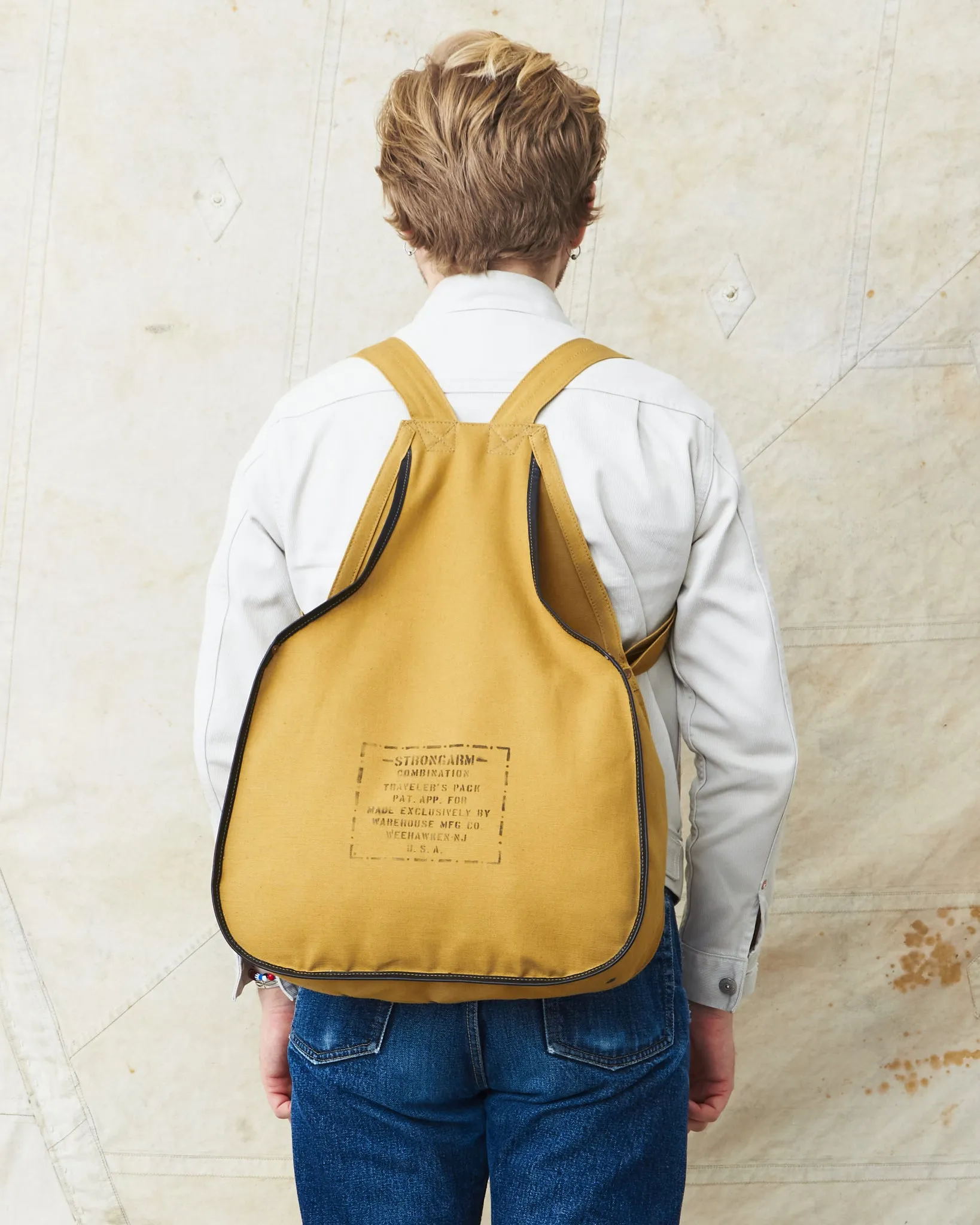 Warehouse & Co X John Gluckow Lot JG-B01 Backpack Game Bag patented in 1915