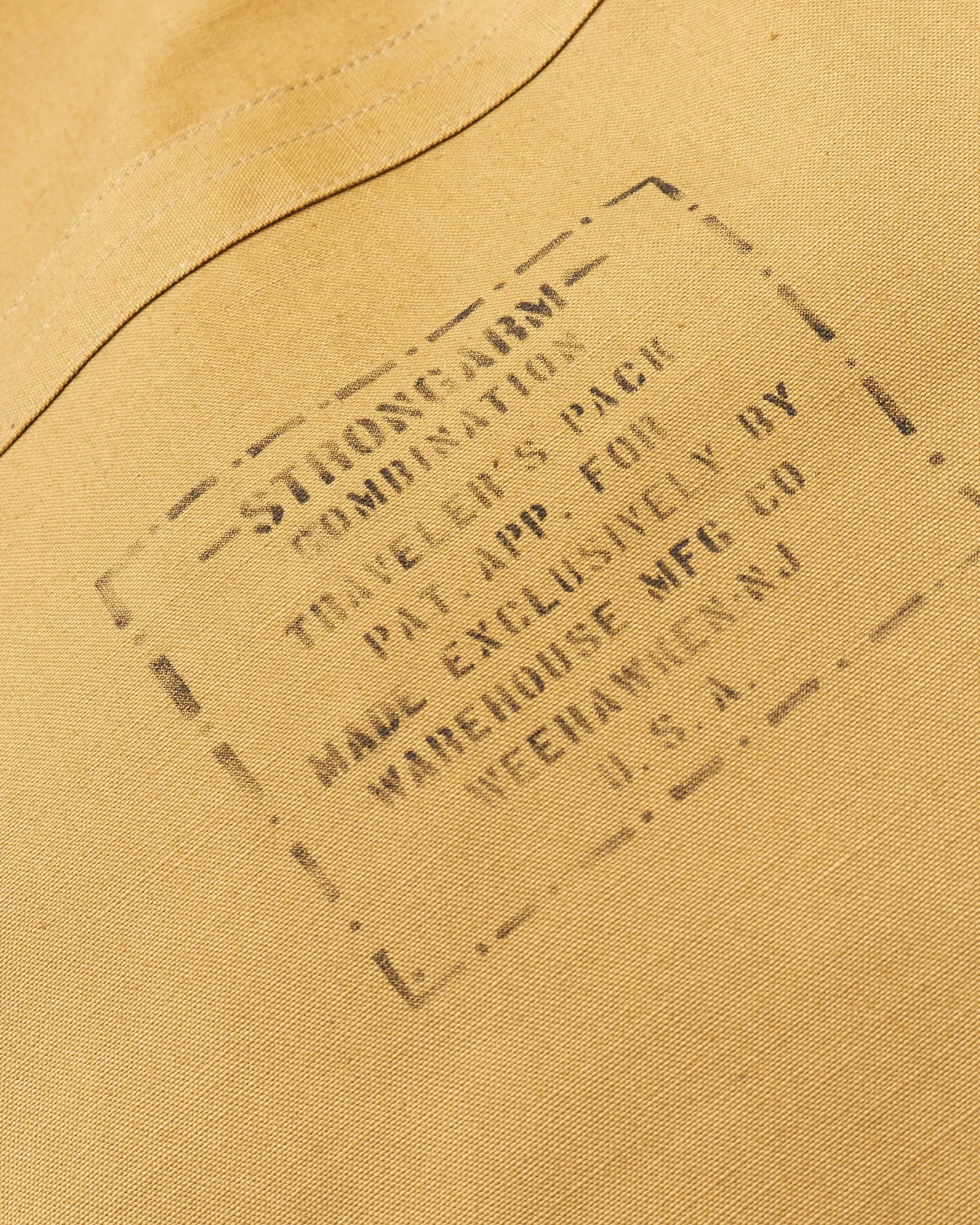 Warehouse & Co X John Gluckow Lot JG-B01 Backpack Game Bag patented in 1915