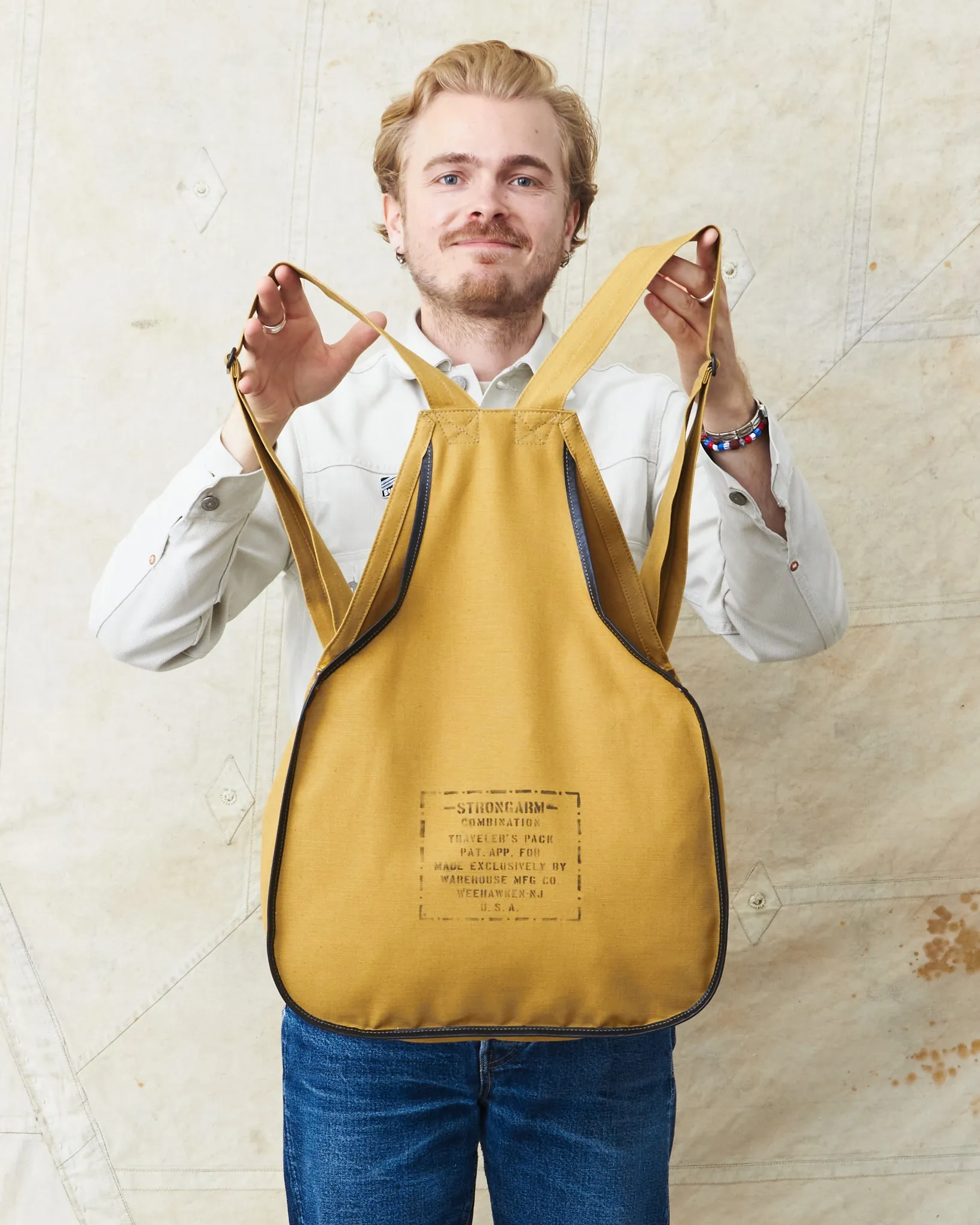 Warehouse & Co X John Gluckow Lot JG-B01 Backpack Game Bag patented in 1915