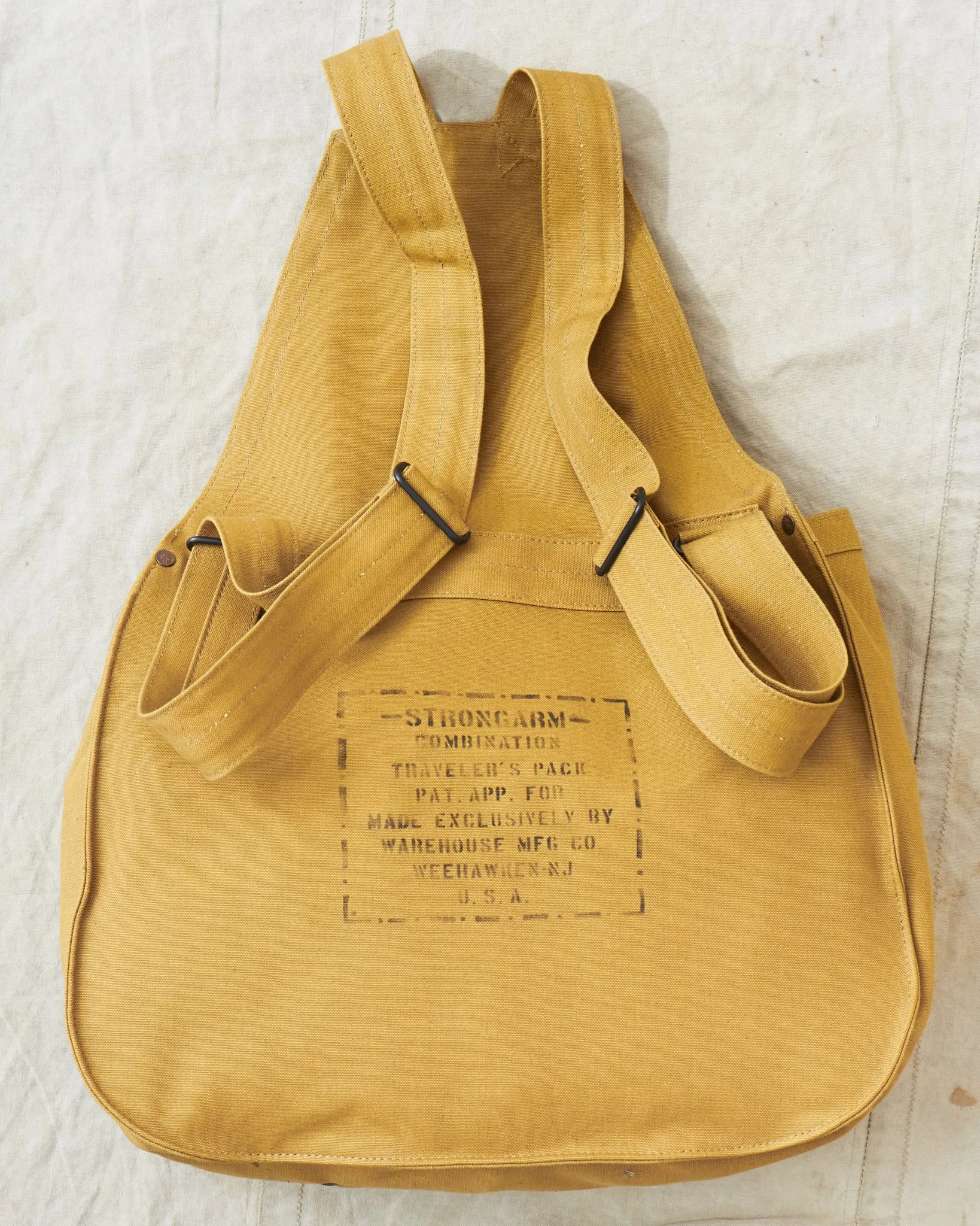 Warehouse & Co X John Gluckow Lot JG-B01 Backpack Game Bag patented in 1915