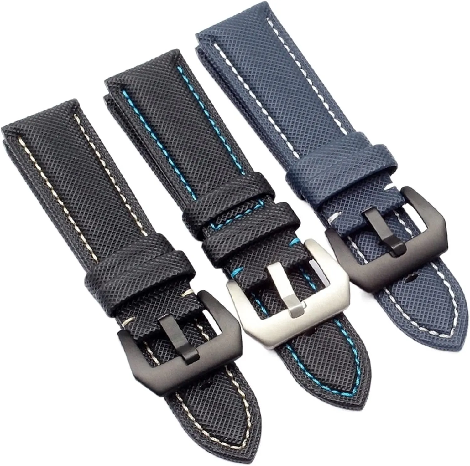 Watch Strap Rubber Strap Silicone Strap Universal Strap Buckle Strap Cowhide Strap Nylon Leather Silicone Strap Folding Buckle Strap Watch Strap Strap