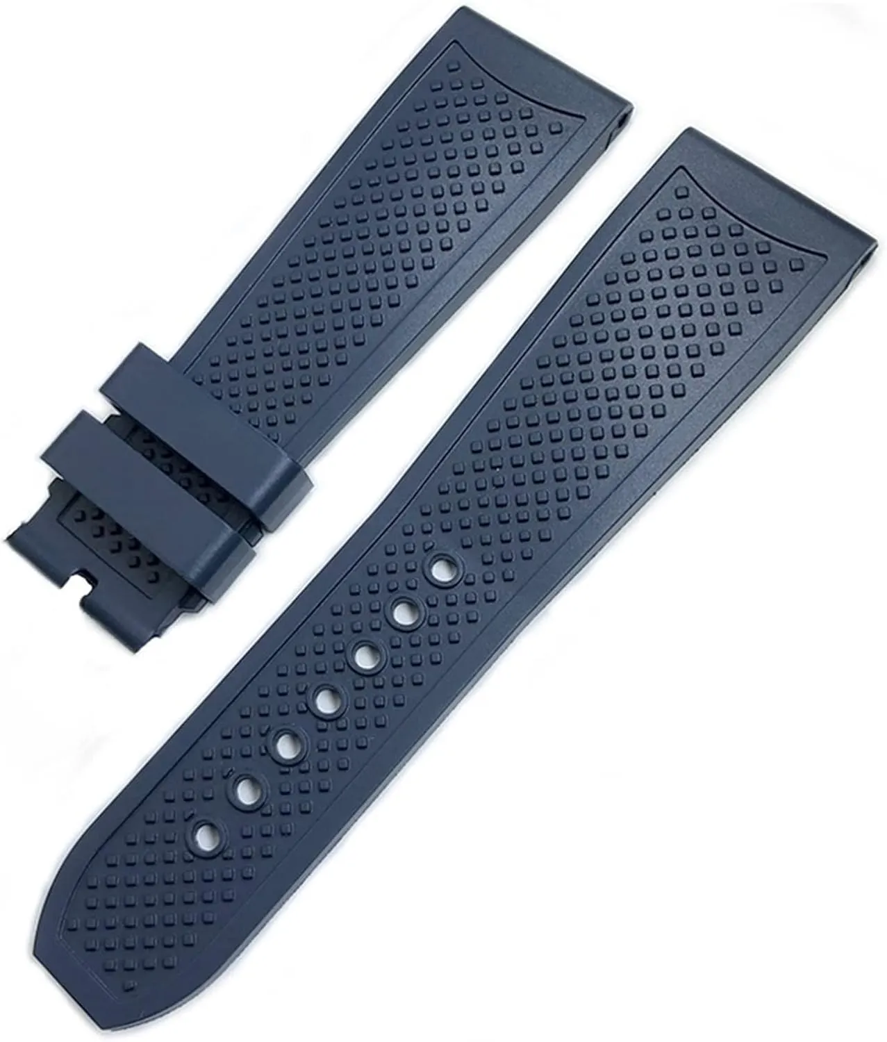 Watch Strap Rubber Strap Silicone Strap Universal Strap Buckle Strap Cowhide Strap Nylon Leather Silicone Strap Folding Buckle Strap Watch Strap Strap