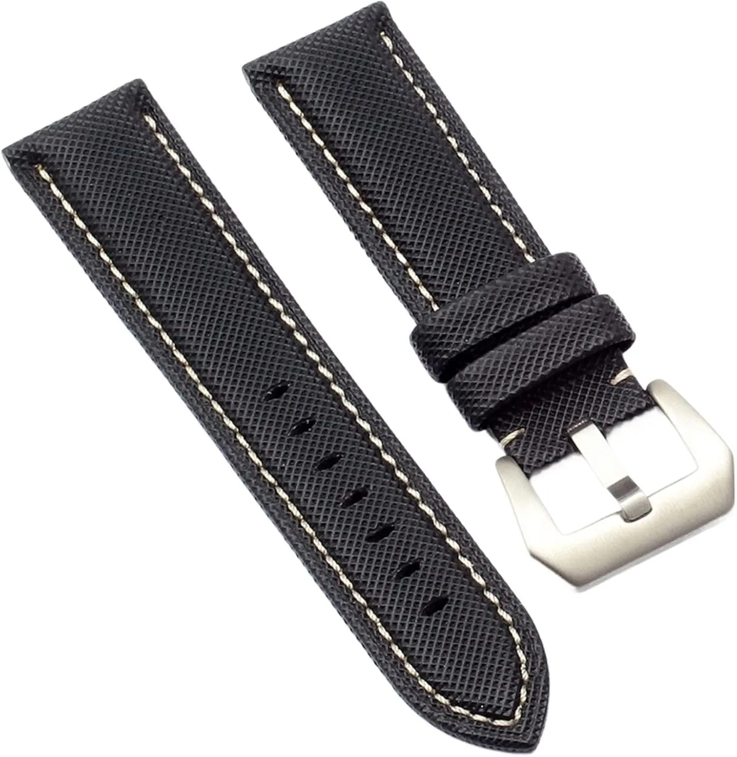 Watch Strap Rubber Strap Silicone Strap Universal Strap Buckle Strap Cowhide Strap Nylon Leather Silicone Strap Folding Buckle Strap Watch Strap Strap