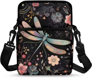 WELLFLYHOM Small Crossbody Bag for Men Women Phone Purse Over Shoulder Handbag Messenger Pouch