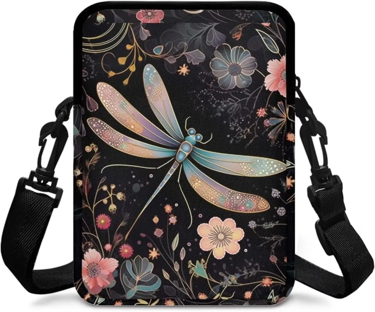 WELLFLYHOM Small Crossbody Bag for Men Women Phone Purse Over Shoulder Handbag Messenger Pouch
