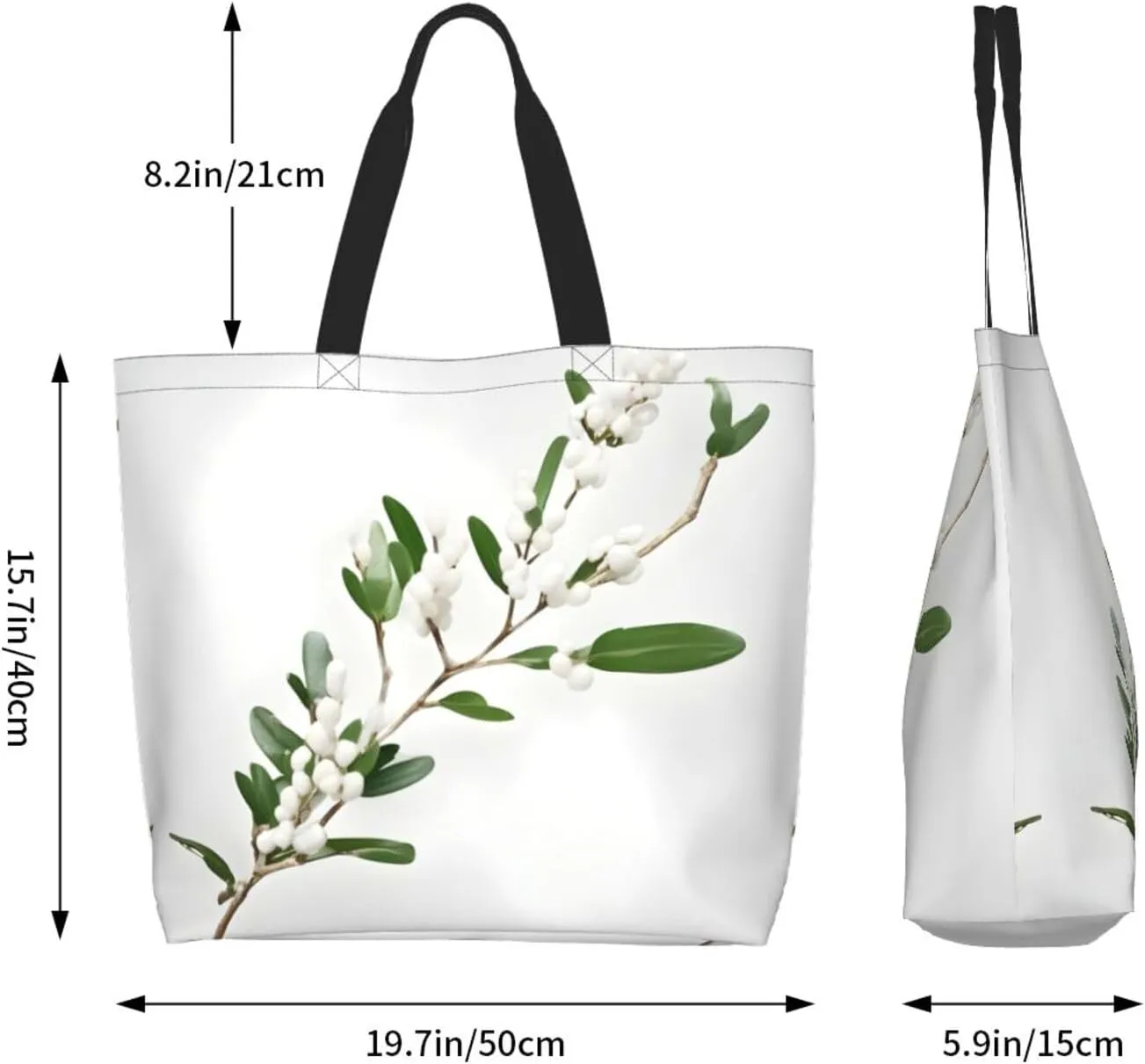 Whitetail Deer Fawn In Wilderness Stag Women Tote Bag,Casual Tote'S Handbag Big Capacity Shoulder Bag Crossbody Bag