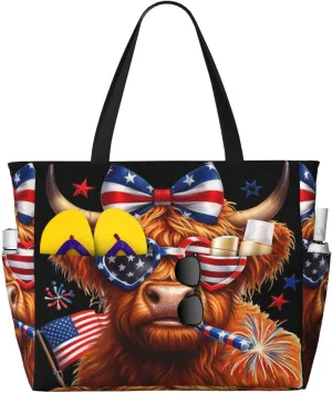 Women Large Beach Bag Travel Weekender Foldable Tote Bag for Pool Beach Vacation Gym