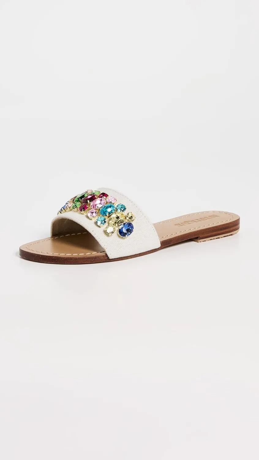 Women's Embellished Slides