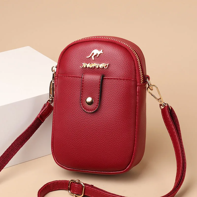 Women's Glamorous New Mobile Mini Change Crossbody Bags