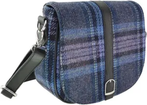 Women's Harris Tweed Beauly Shoulder Casual Bag Adjustable Strap Tartan Pattern Birthday Gift Mothr's day