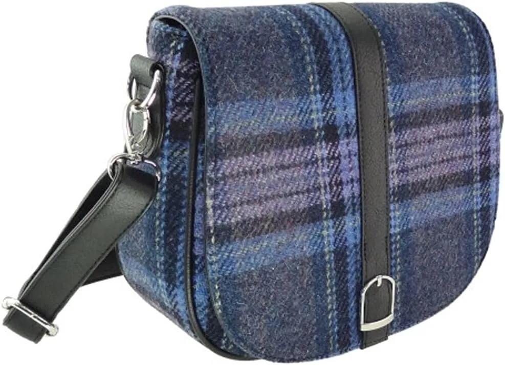 Women's Harris Tweed Beauly Shoulder Casual Bag Adjustable Strap Tartan Pattern Birthday Gift Mothr's day
