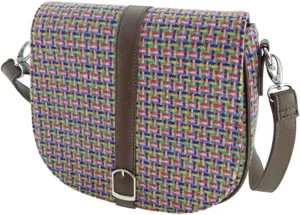 Women's Harris Tweed Beauly Shoulder Casual Bag Adjustable Strap Tartan Pattern Birthday Gift Mothr's day