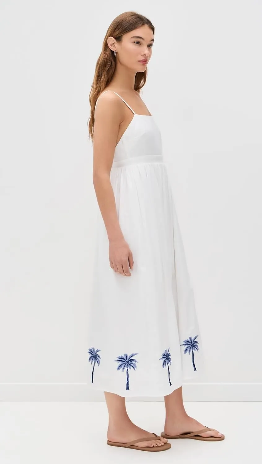 Women's Isadora Embroidered Midi Dress