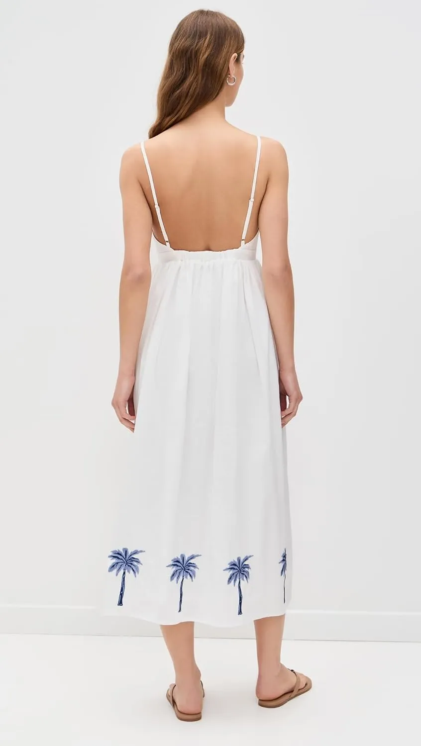 Women's Isadora Embroidered Midi Dress