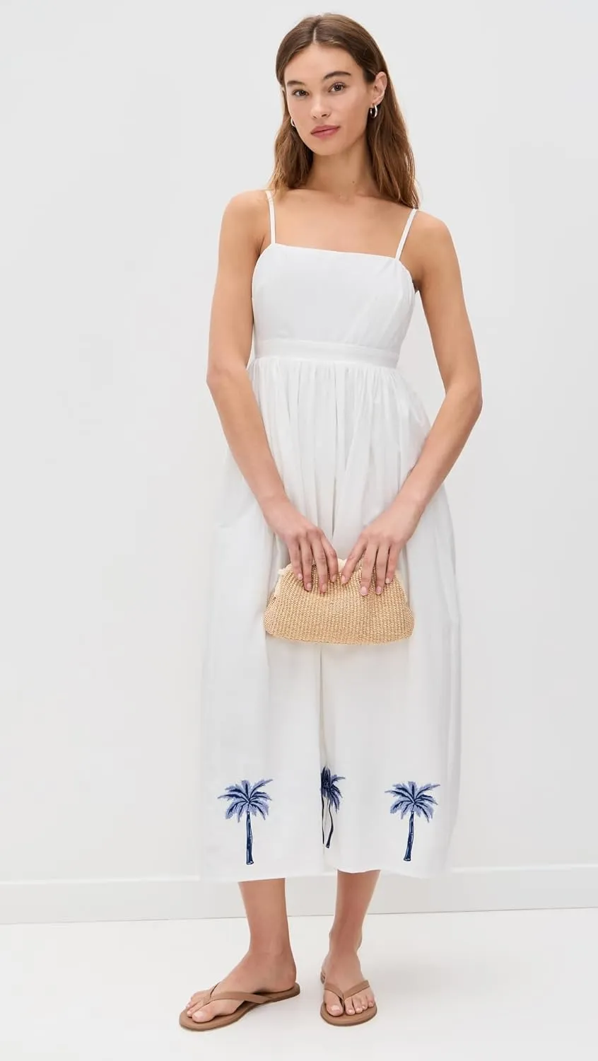 Women's Isadora Embroidered Midi Dress